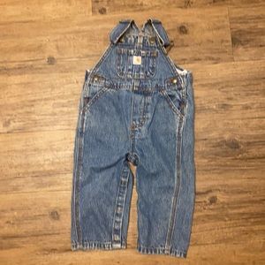 Carhartt 12 month jean overalls